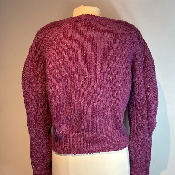 THE NEW SOCIETY Recycled Tirso Sweater in Purple, Size Small - Picture 6 of 13